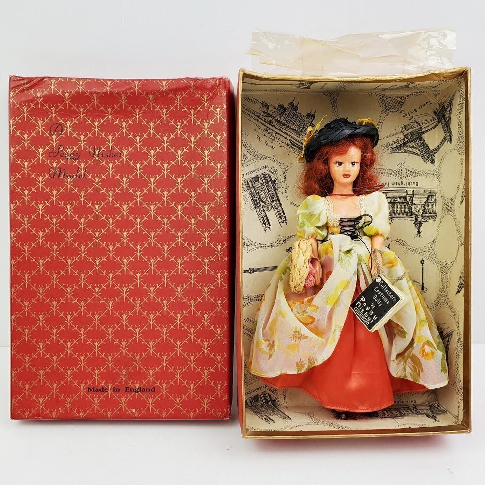 Peggy Nisbet Model Doll 1969 BR/305 Nell Gwyn Cries of London Vintage England